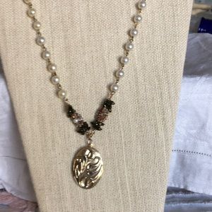 Vintage locket necklace